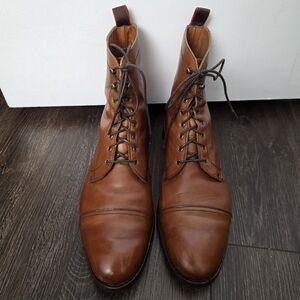 Allen Edmonds "First Avenue" Dress Boots 11.5 E Wide - Brown Calfskin 1194